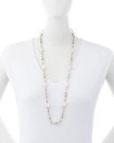 Baroque Pearl Necklace, 35"