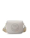 Ebury Satchel Smiley Shoulder Bag, Light Gray