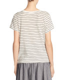 Classic Stripe Relaxed Pima Cotton Tee