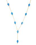 Mega Electrifying Gloss Opal Lariat Necklace