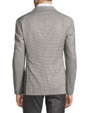 Houndstooth Two-Button Sport Coat