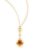 Large Genie in a Bottle Pendant Necklace
