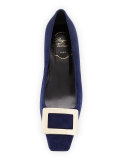 Decollette Belle Vivier Pump, Navy