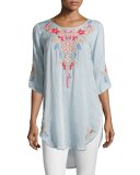 Aubrieta Embroidered Georgette Blouse 