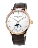 Gents Slimline Manufacture Moonphase Watch