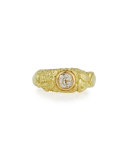 18K Adam & Eve Diamond Ring