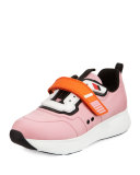Grip-Strap Neoprene Sneaker