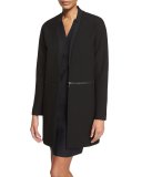 Adiano Long Coat W/ Zip-Off Hem  