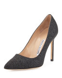 BB Glitter 105mm Pump, Black
