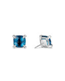 9mm Châtelaine Hampton Blue Topaz Stud Earrings