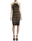 Drive Me Home Lace Cocktail Dress, Black