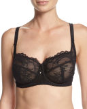 Chrystalle Full-Figure Floral Lace Underwire Bra