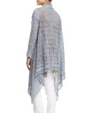 Swirl Crochet Jacket, Fog 