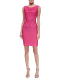 Origami Detailed Sheath Dress