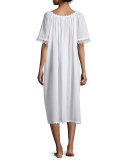 Mabel Swiss Cotton Nightgown, White