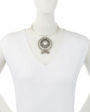 Corona Pendant Collar Necklace