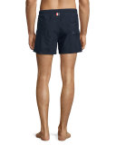 Classic Side-Stripe Swim Trunks, Navy