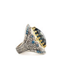 London Blue Topaz Ring
