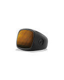 Tiger's Eye Cushion Signet Ring