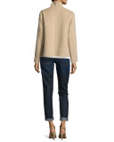 Brushed Wool Double-Faced Jacket