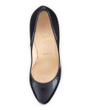 Argotik Patent Red Sole Pump, Black