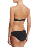 Lattice-Insert Underwire Swim Top