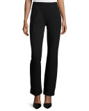 Ponte Boot-Leg Pants, Plus Size 