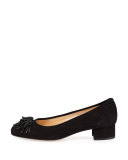 Flynn Beaded Fringe Pump, Black