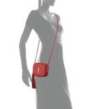 Monogram Blogger Crossbody Bag, Red