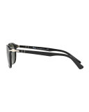 PO3148S Rectangular Acetate Sunglasses