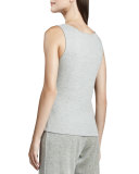 Scoop-Neck Cotton Tank