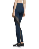 Frame Mesh-Panel Sport Leggings