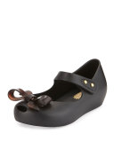Mini Ultragirl Bow Jelly Flat, 5T-10T