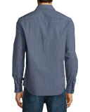 Small Triangle-Print Sport Shirt, Multi