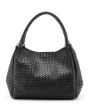 Parachute Intrecciato Tote Bag, Black