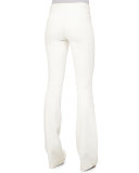 Full-Length Flared Denim Pants