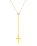 Gold Crossary Necklace