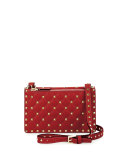 Rockstud Quilted Leather Crossbody Bag