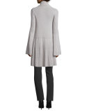 Mid-Rise Jersey Leggings, Charcoal
