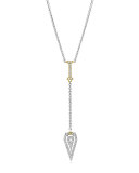 Montmartre Diamond Drop Pendant Necklace