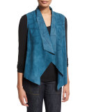 Stormy Suede Hanky Vest 
