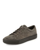 Luke Suede Lace-Up Low-Top Sneaker