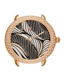 16mm Serein Diamond Willow Watch Head in Rose-Gold Plate