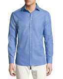 Micro-Pattern Sport Shirt