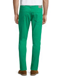 Five-Pocket Sud Jeans, Green