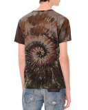Tie-Dye Short-Sleeve T-Shirt, Tie Dye Army