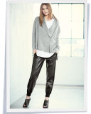 Cashmere Zip-Front Jacket 