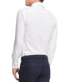 Collection Perfect Pinpoint Dress Shirt, White
