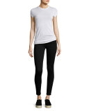 Verdugo Ankle Skinny Jeans, Black Shadow