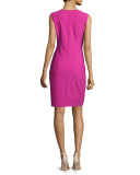 Marley Sleeveless Sheath Dress, Lotus